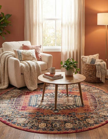 8' x 8' Eden Round Rug