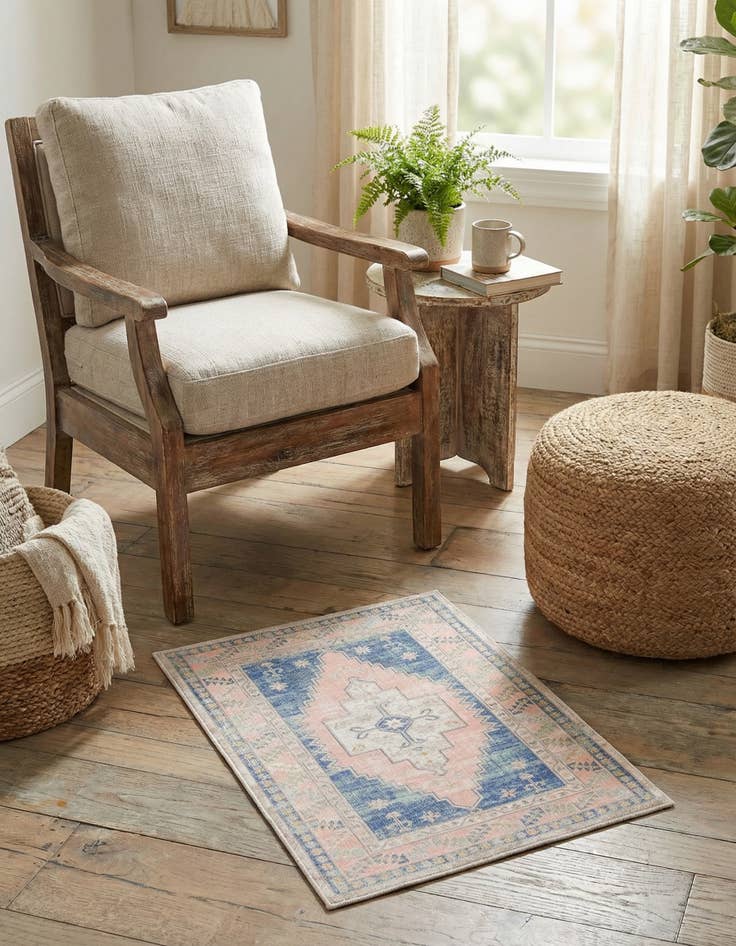 Detail image of  1' 4 x 1' 4 Whitney Sample Rug
