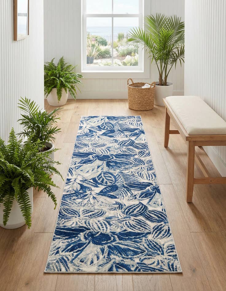 Detail image of 2' x 6' Blossom Runner Rug