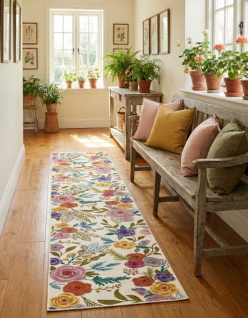 2' 7 x 13' Blossom Runner Rug