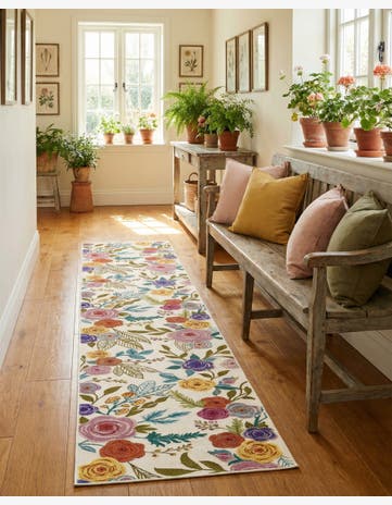 2' 7 x 13' Blossom Runner Rug