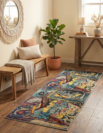 2' x 5' Washable Haerfest Runner Rug
