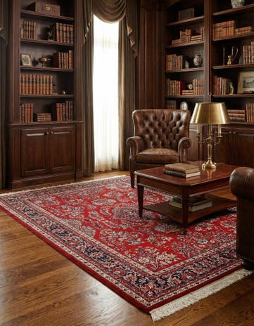 5' 8 x 7' 8 Sarouk Rug