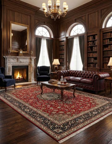 8' 3 x 11' 7 Tabriz Rug