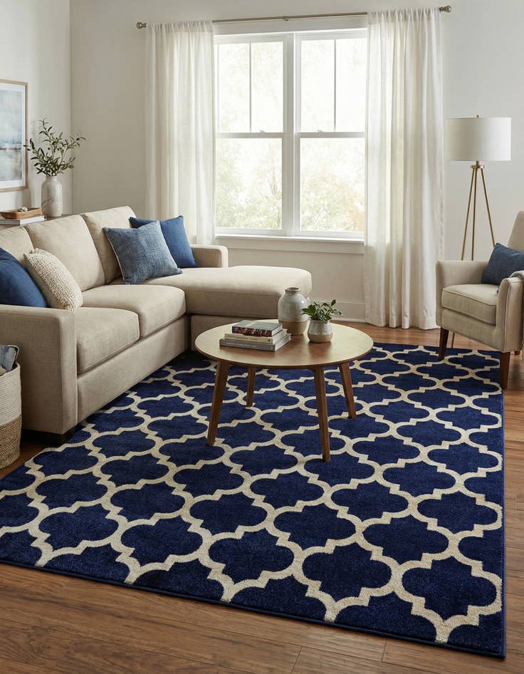 Detail image of 7' x 10' Trellis Rug