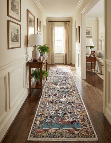 3' x 13' Nain Design Runner Rug