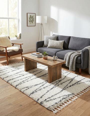 4' x 6' Serenity Shag Rug