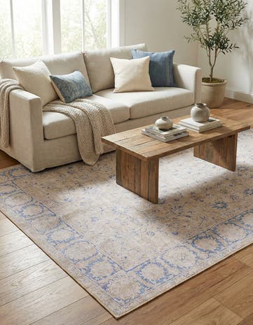 5' x 8' Washable Timeless Rug