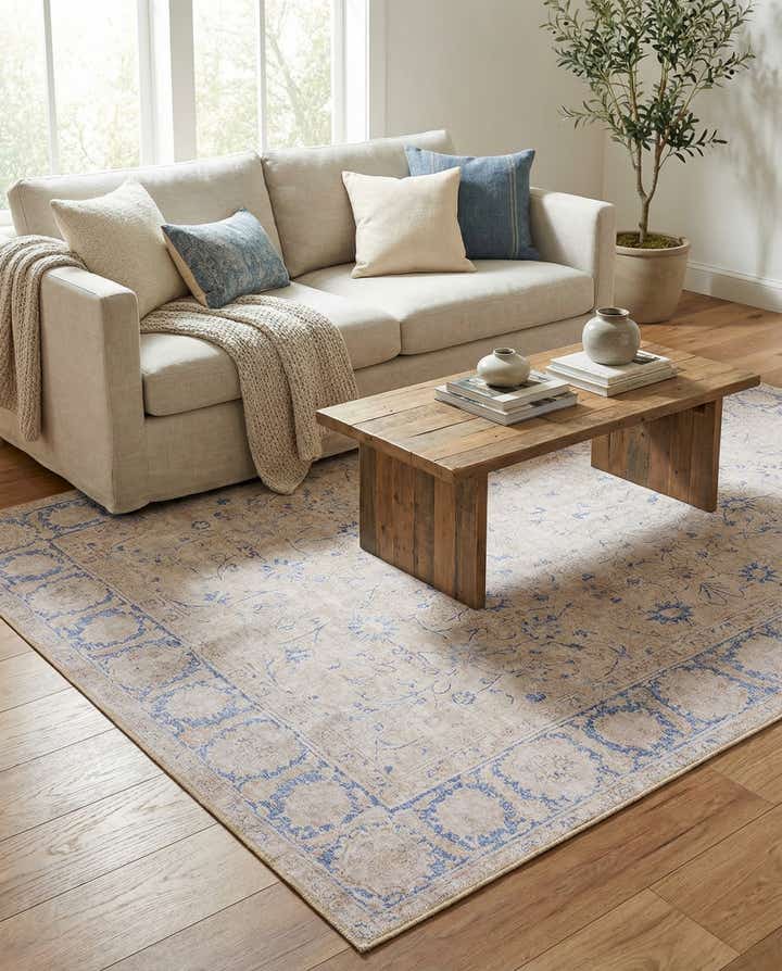 5' x 8' Washable Timeless Rug