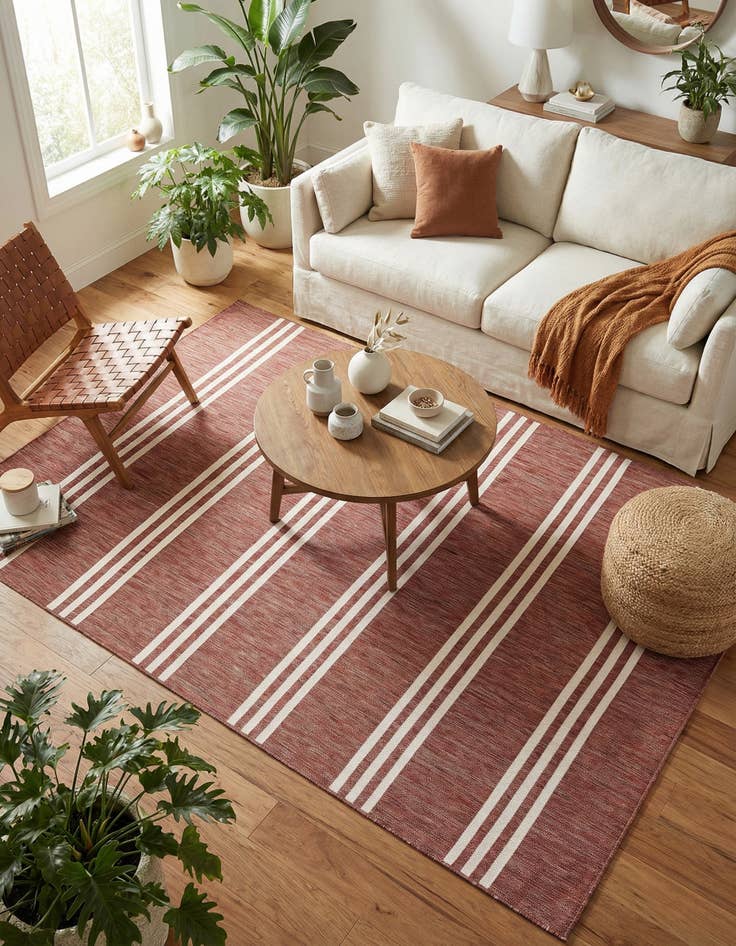 Detail image of 6' x 9'  Washable Jill Zarin Anguilla Indoor / Outdoor Rug