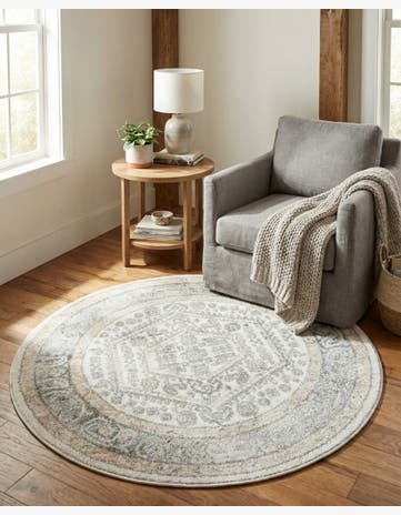4' 1 x 4' 1 Aurelia Round Rug