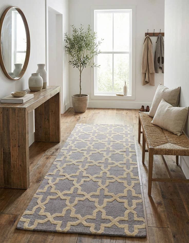 Detail image of 5' 4 x 7' 9 Luna Wool Rug