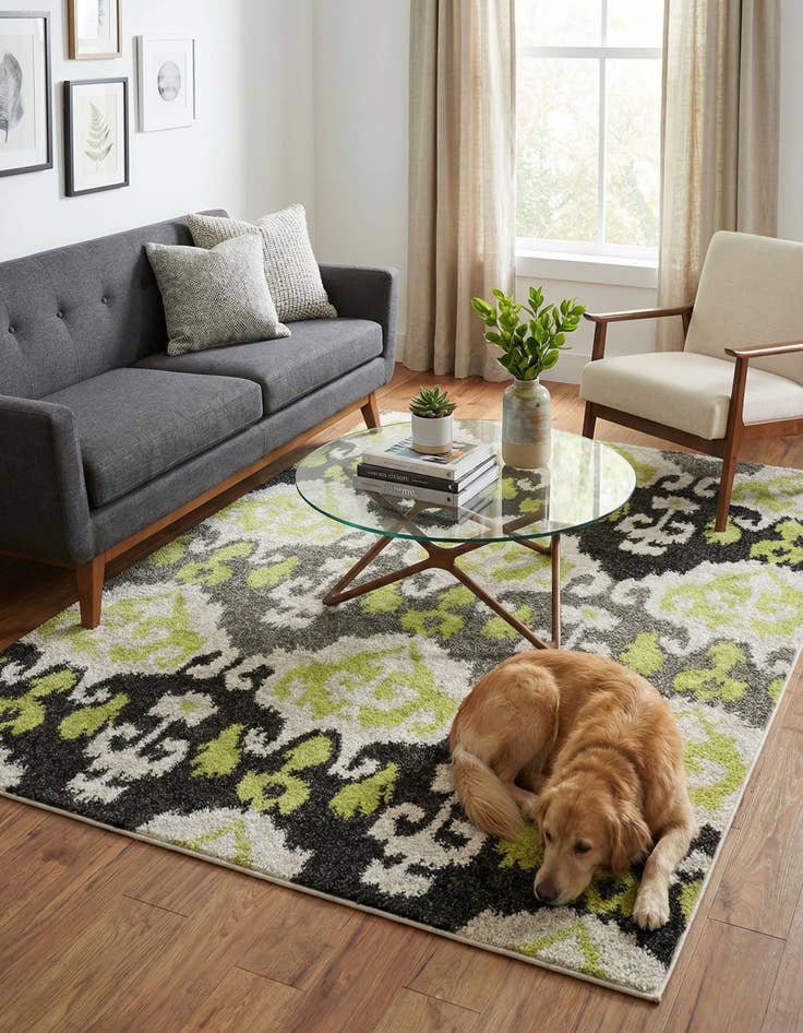 Detail image of 5' x 7' 7 Luxe Frieze Rug