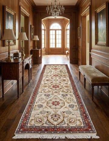 3' x 10' 10 Kashmar Wool Runner Rug
