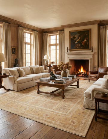 9' 8 x 12' 10 Hand Knotted Ariana Ziegler Rug