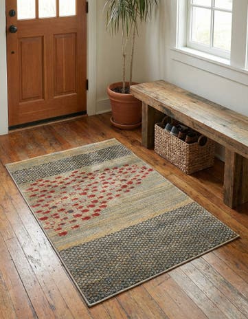 Blue Kashkuli Gabbeh Rug