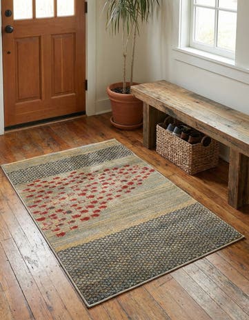 Blue Kashkuli Gabbeh Rug