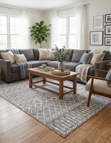 7' x 10' Kasbah Trellis Rug