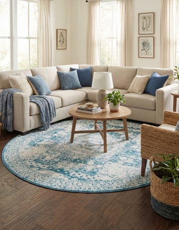 8' x 8' Dover Round Rug