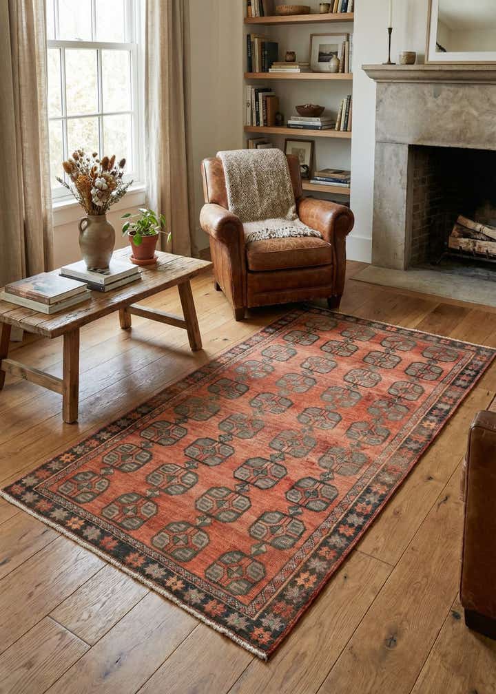 3' 6 x 6' 11 Hamedan Rug