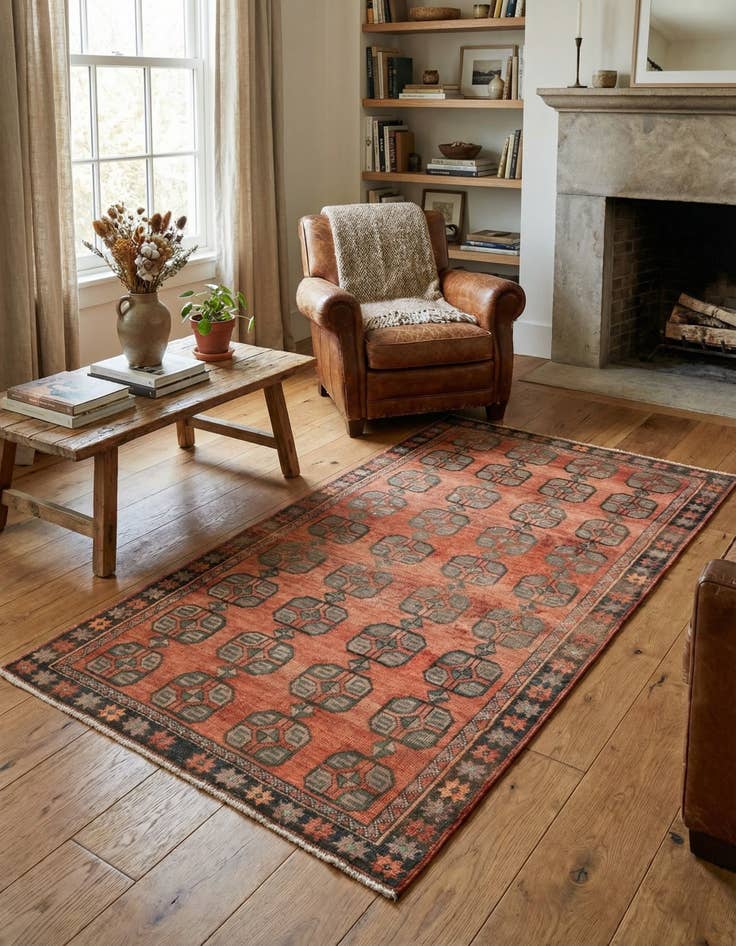 Detail image of 3' 6 x 6' 11 Hamedan Rug