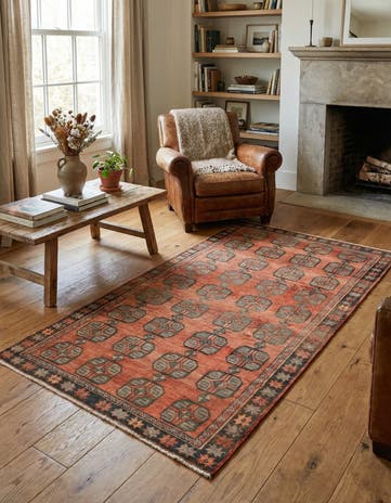 3' 6 x 6' 11 Hamedan Rug