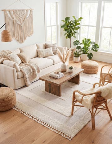 10' x 10' Boho Square Rug