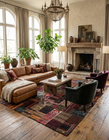 10' x 13' 5 Hand Knotted Ultra Vintage Persian Wool Rug