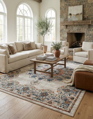 Stone Beige Isabella Rug