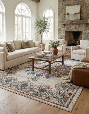 Stone Beige Isabella Rug