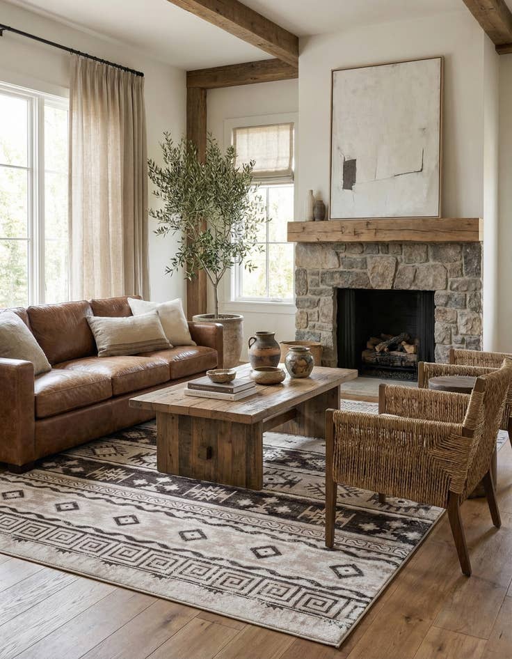 Detail image of  9' x 12' Lucerne Rug