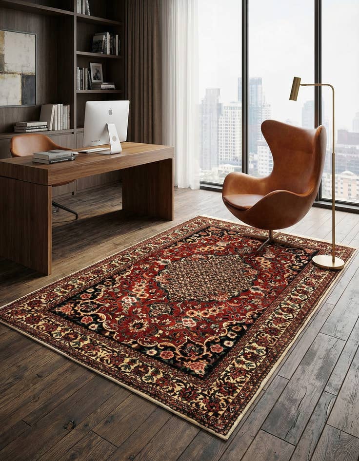 Detail image of 3' x 5' 6 Bidjar Wool Rug