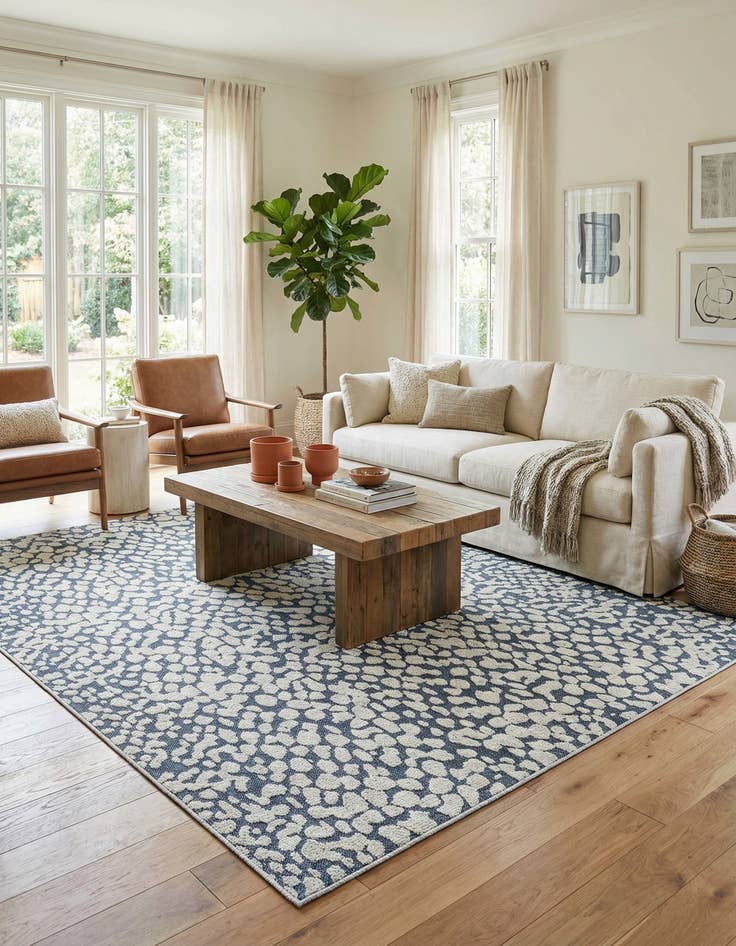 Detail image of 10' x 14' 1  Washable Safari Indoor / Outdoor Rug