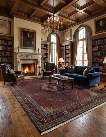 9' 8 x 12' 6 Sarab Mahshabi Wool Rug
