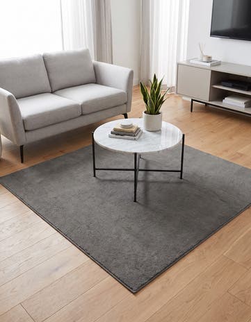5' 3 x 5' 3 Soft Touch Cloud Square Rug