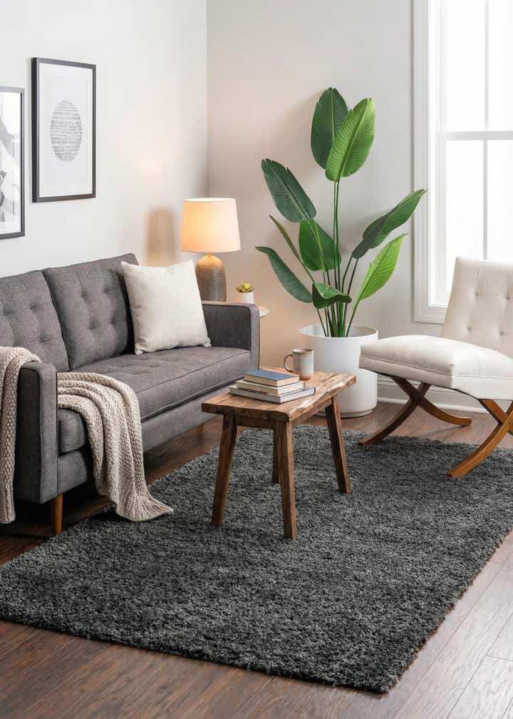 5' 3 x 8' Zermatt Shag Rug