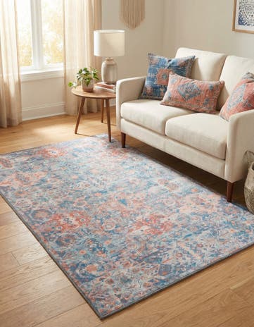 3' 6 x 5' 6 Washable Timeless Rug