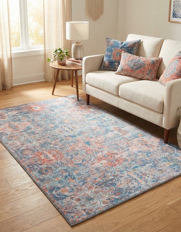 3' 6 x 5' 6 Washable Timeless Rug