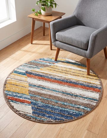 Aramis Round Rug