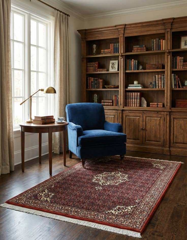 Detail image of 3' 9 x 5' 9 Bidjar Wool Rug