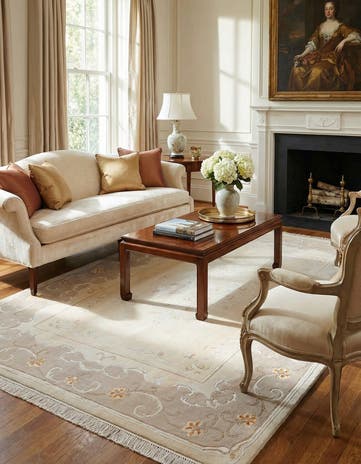 5' 7 x 8' Hand Knotted Darya Rug