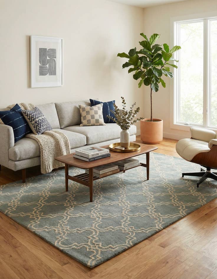 Detail image of 5' x 8' Luna Rug