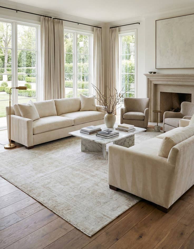 Detail image of 8' 3 x 12' 3  Hand Knotted Ultra Vintage Persian Wool Rug