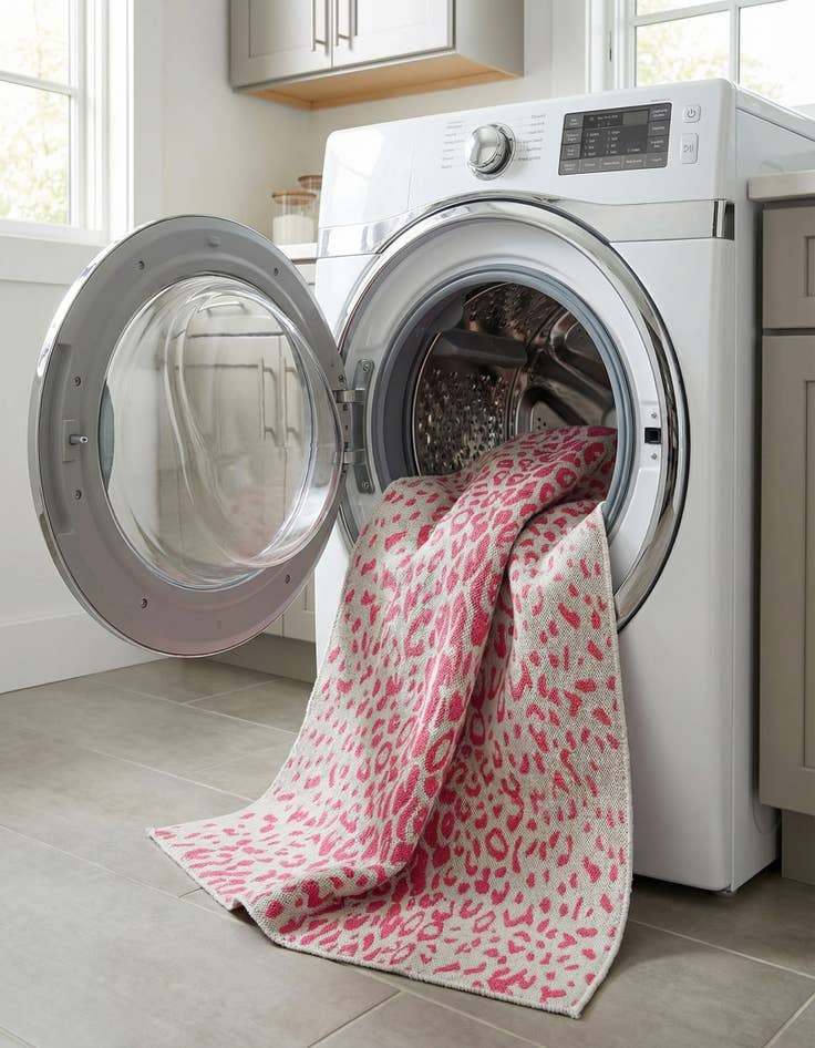 Detail image of 2' 7 x 10'  Washable Safari Indoor / Outdoor Runner Rug