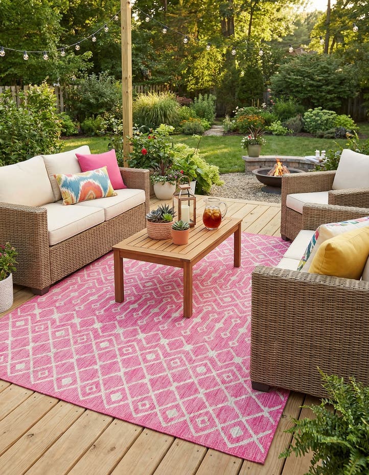 7' x 10' Easy-Clean Lattice Indoor / Outdoo...