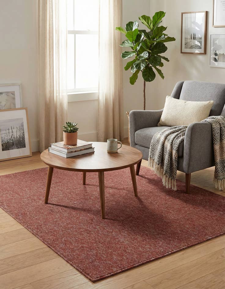 Detail image of 3' 3 x 3' 3 Everyday Solid Square Rug