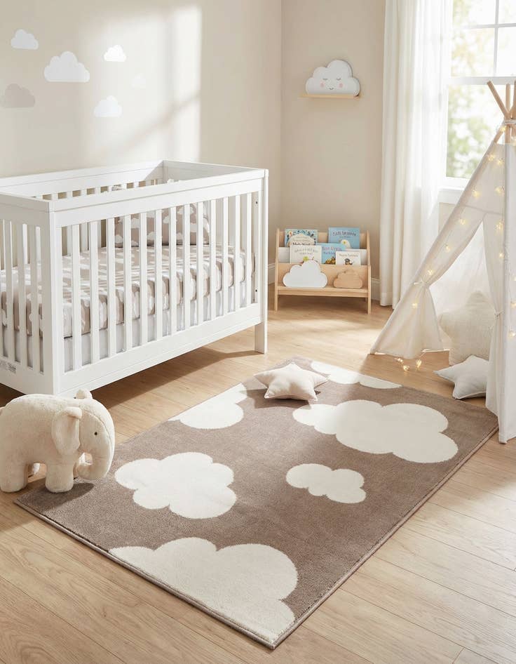 Detail image of 2' x 3' Whimsy Kids Rug