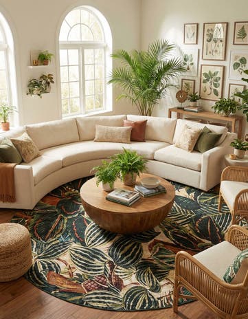 Blossom Round Rug