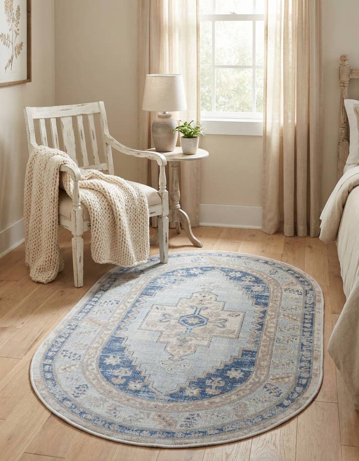 Detail image of  3' x 5' 3 Whitney Oval Rug