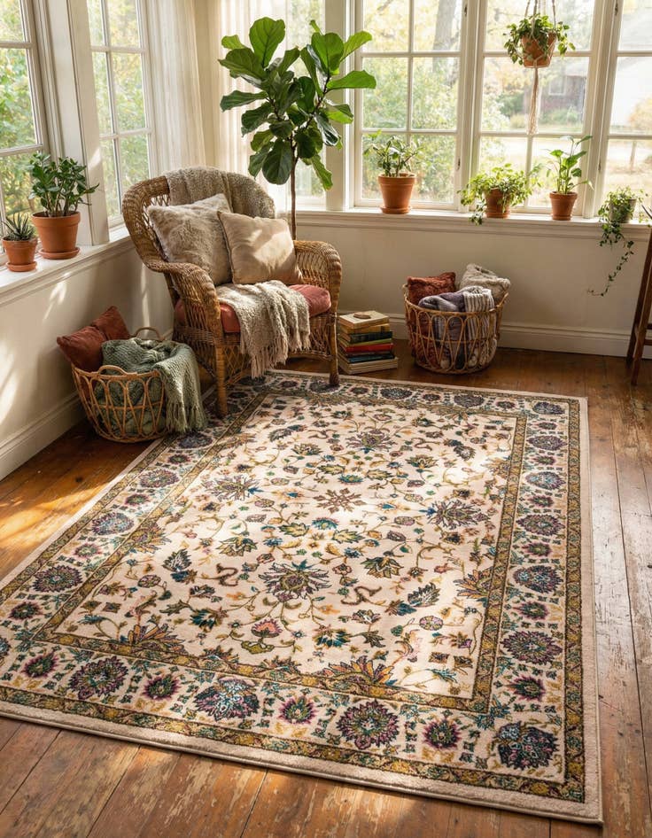 Detail image of 6' 7 x 9' Medina Rug